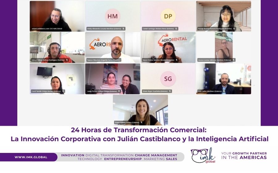 24 Horas de Transformación Comercial: La Innovación Corporativa con Julián Castiblanco y la Inteligencia Artificial
