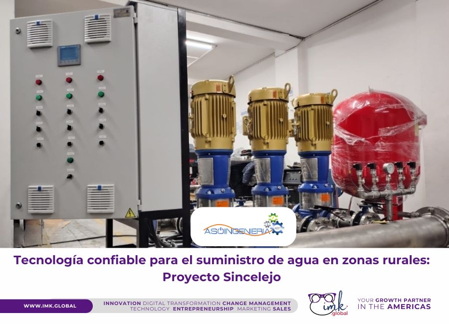 Tecnología confiable para el suministro de agua en zonas rurales: Proyecto Sincelejo