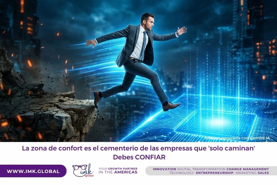 La zona de confort es el cementerio de las empresas que ‘solo caminan’- Debes CONFIAR