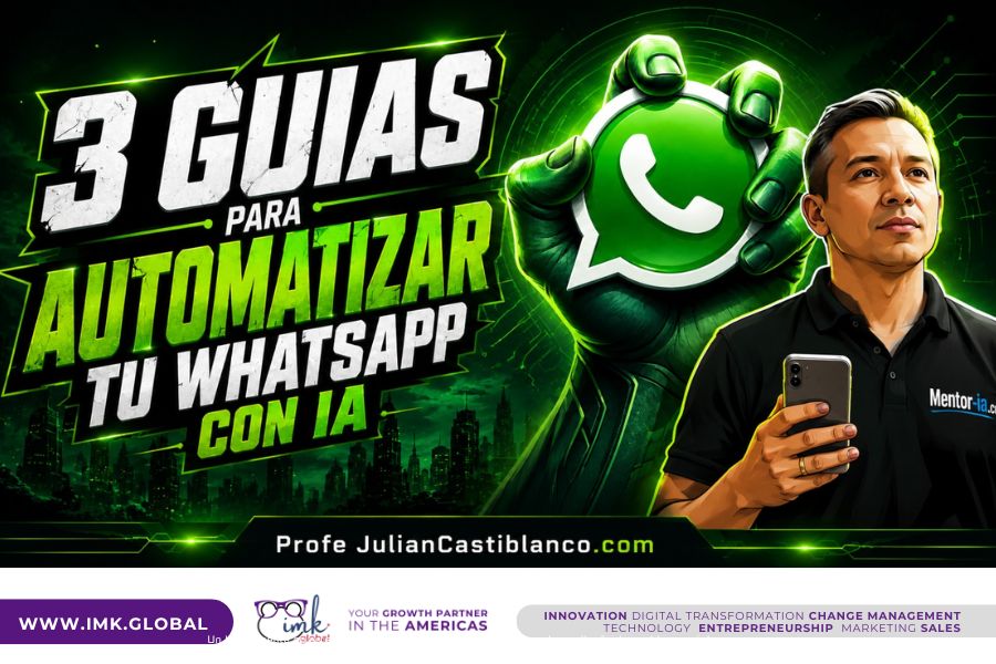 3 Guias para automatizar tu whatsapp con IA