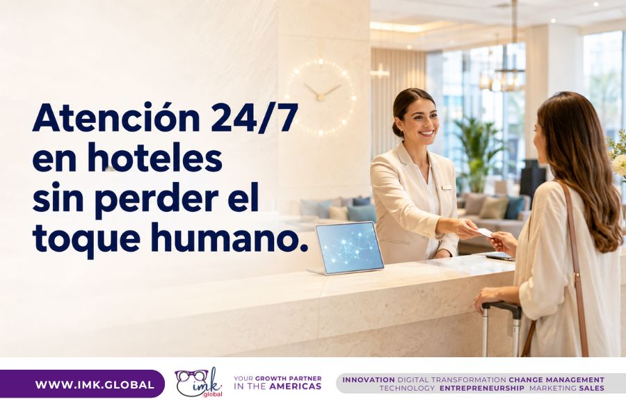Atención 24/7 en hoteles sin perder el toque humano