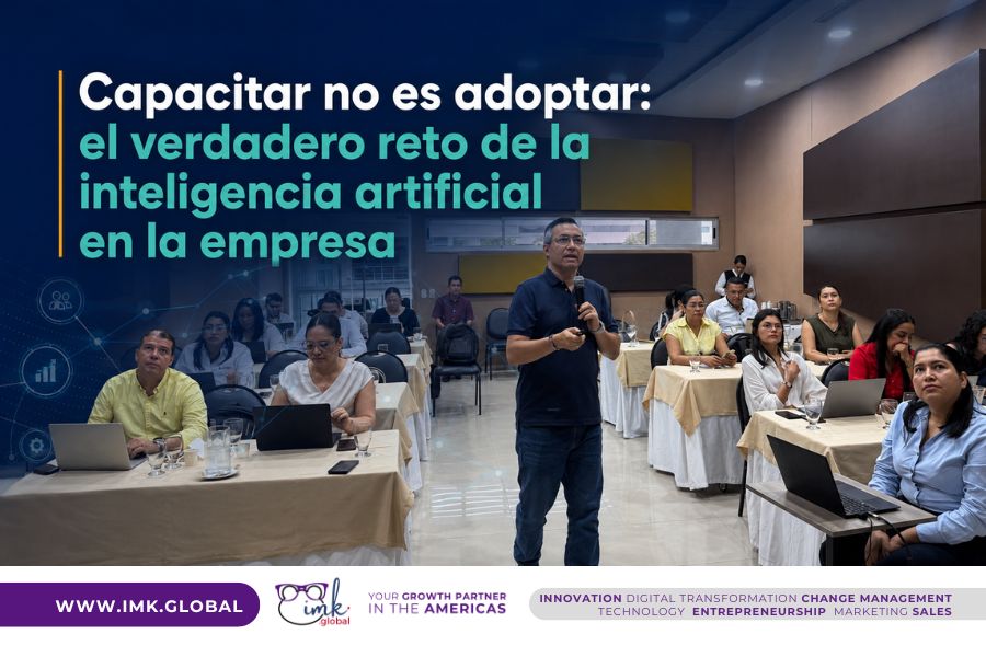 Capacitar no es adoptar: el verdadero reto de la inteligencia artificial en la empresa