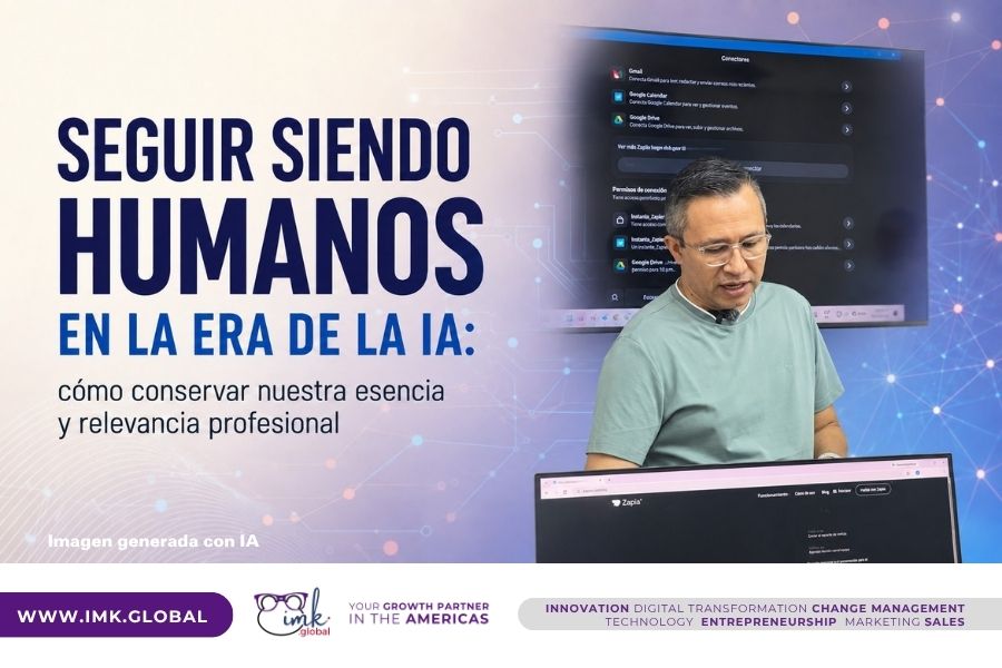 Seguir siendo humanos en la era de la IA: cómo conservar nuestra esencia y relevancia profesional