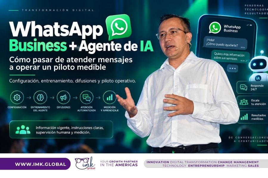 WhatsApp Business + Agente de IA: cómo pasar de atender mensajes a operar un piloto medible