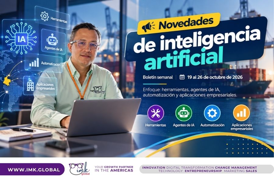 Novedades de inteligencia artificial: herramientas, agentes de IA, automatización y aplicaciones empresariales.