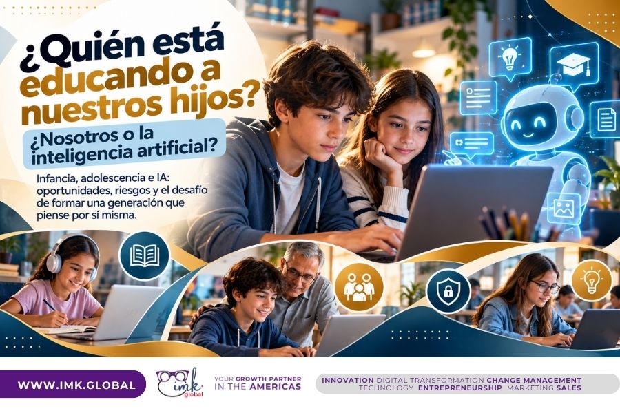 Inteligencia artificial y menores de edad: oportunidades, riesgos y responsabilidad de padres y colegios